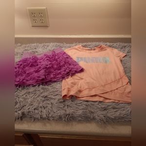 Girls set- Justice and Puma Size 8